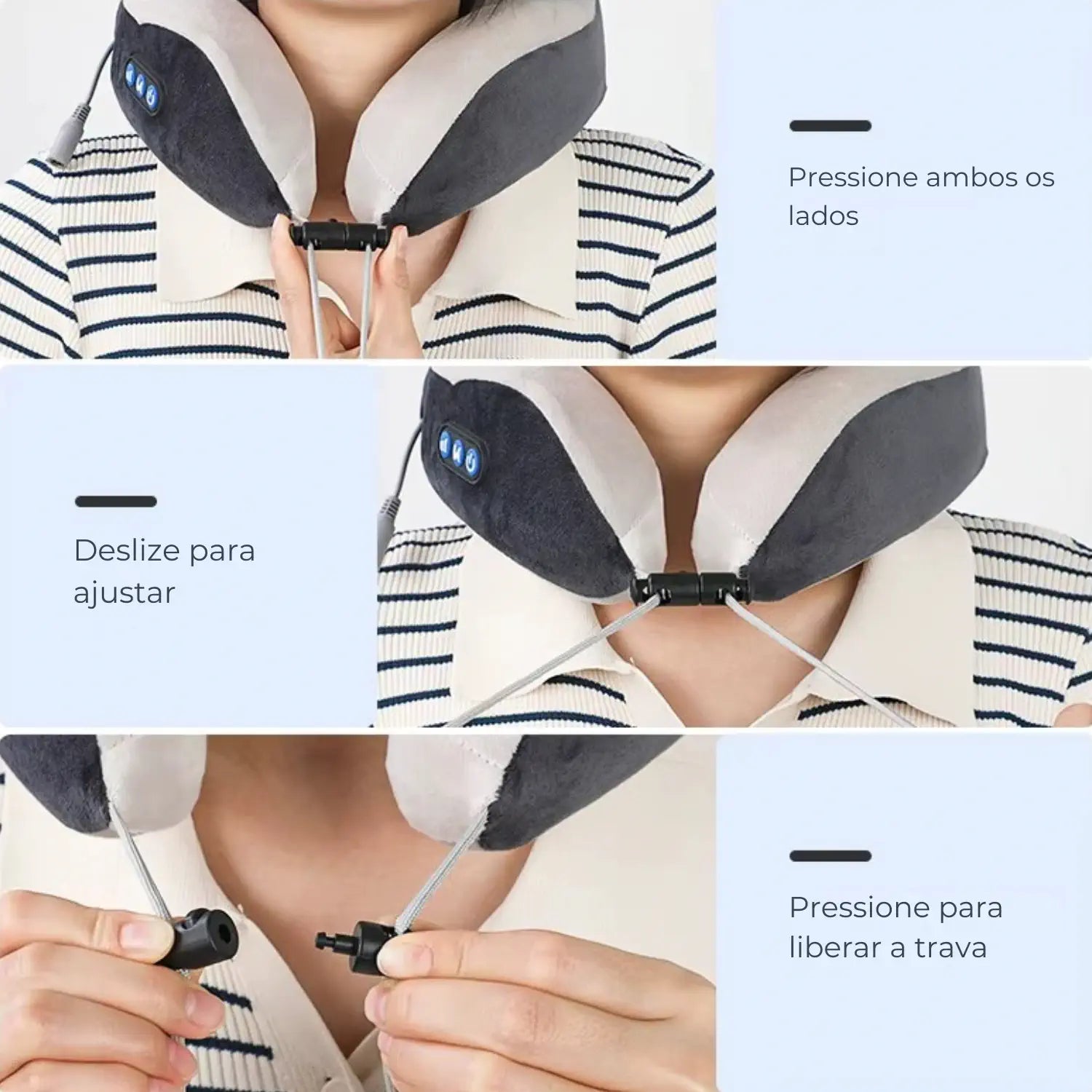 Almofada de Pescoço Massageadora