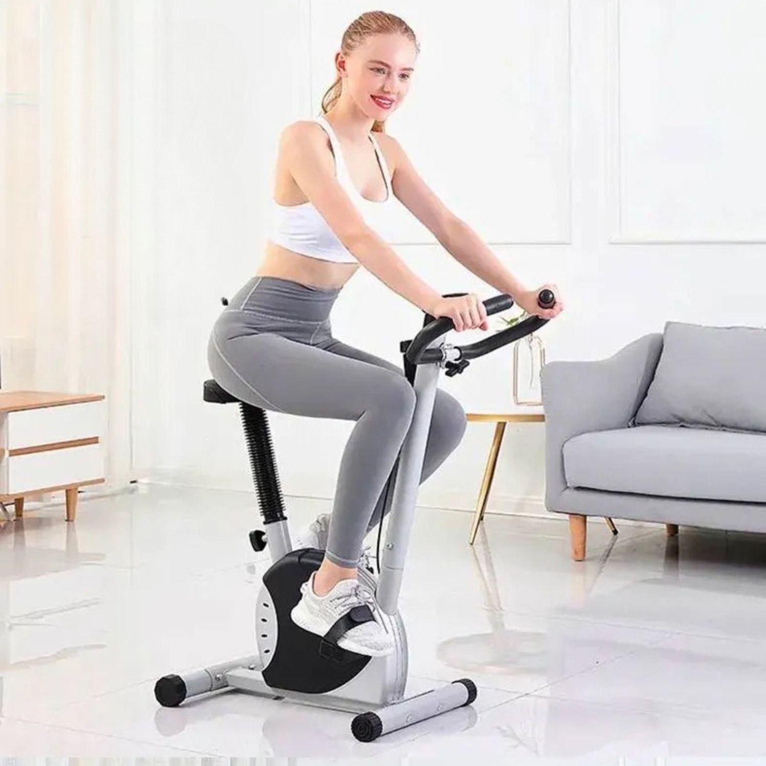 Bicicleta Spinning para Home Office e Lazer - Chama Oficial