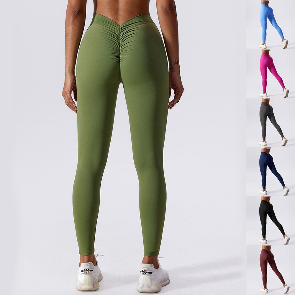 Calça Legging Feminina com Efeito Levanta Bumbum e Secagem Rápida - Chama Oficial