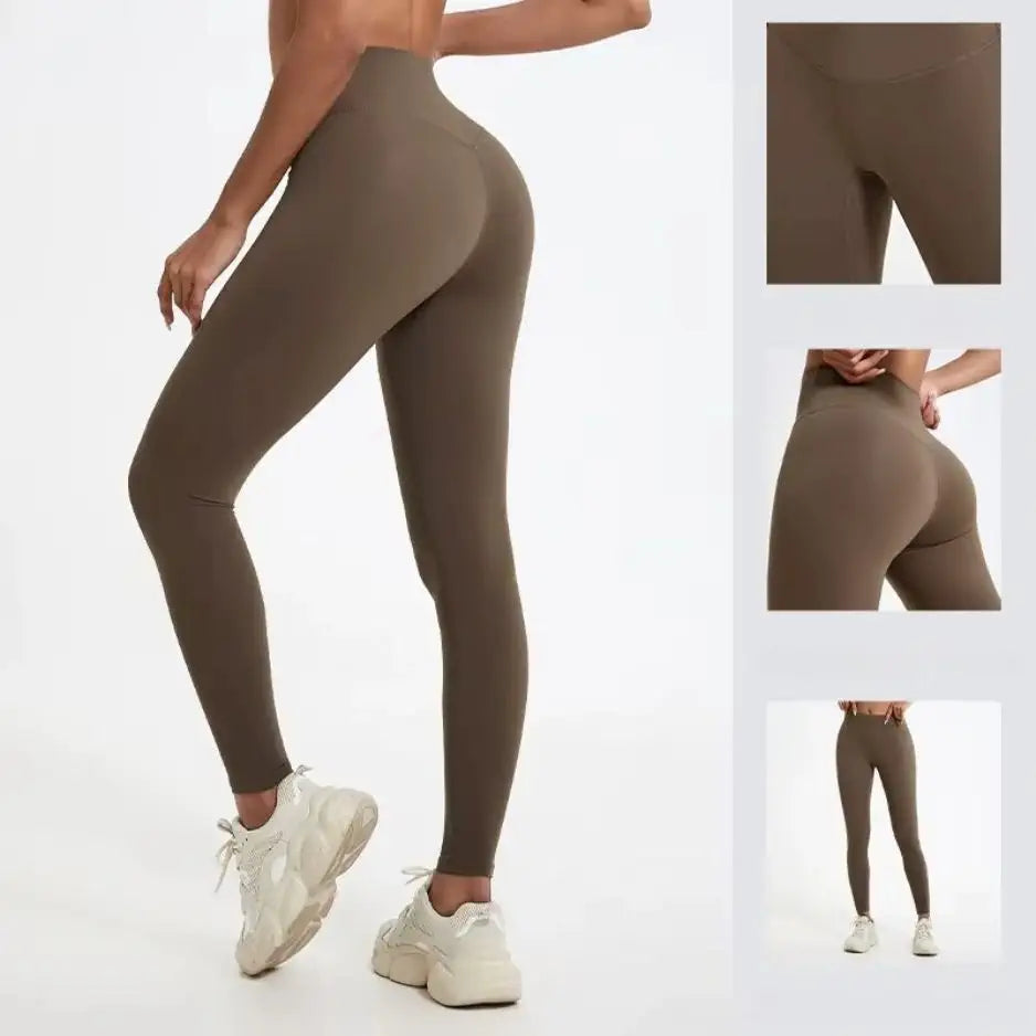 Calça Legging Feminina com Efeito Levanta Bumbum e Secagem Rápida - Chama Oficial