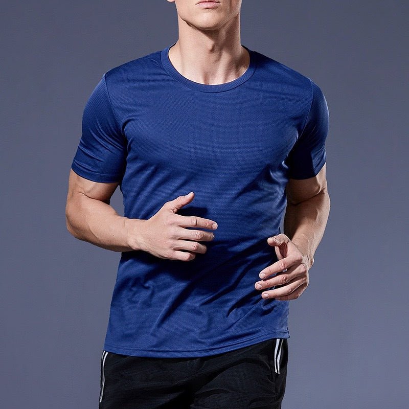 Camiseta Masculina Dry Fit Slim e Tecnologia Antiodora - Chama Oficial