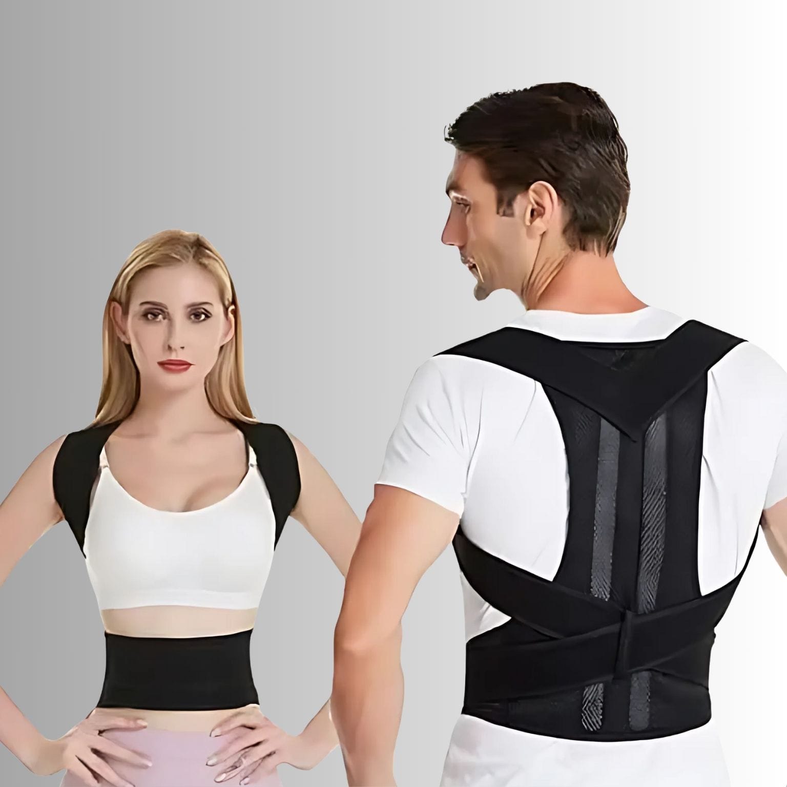 Colete Postural Ajustável para o Dia a Dia - Chama Oficial