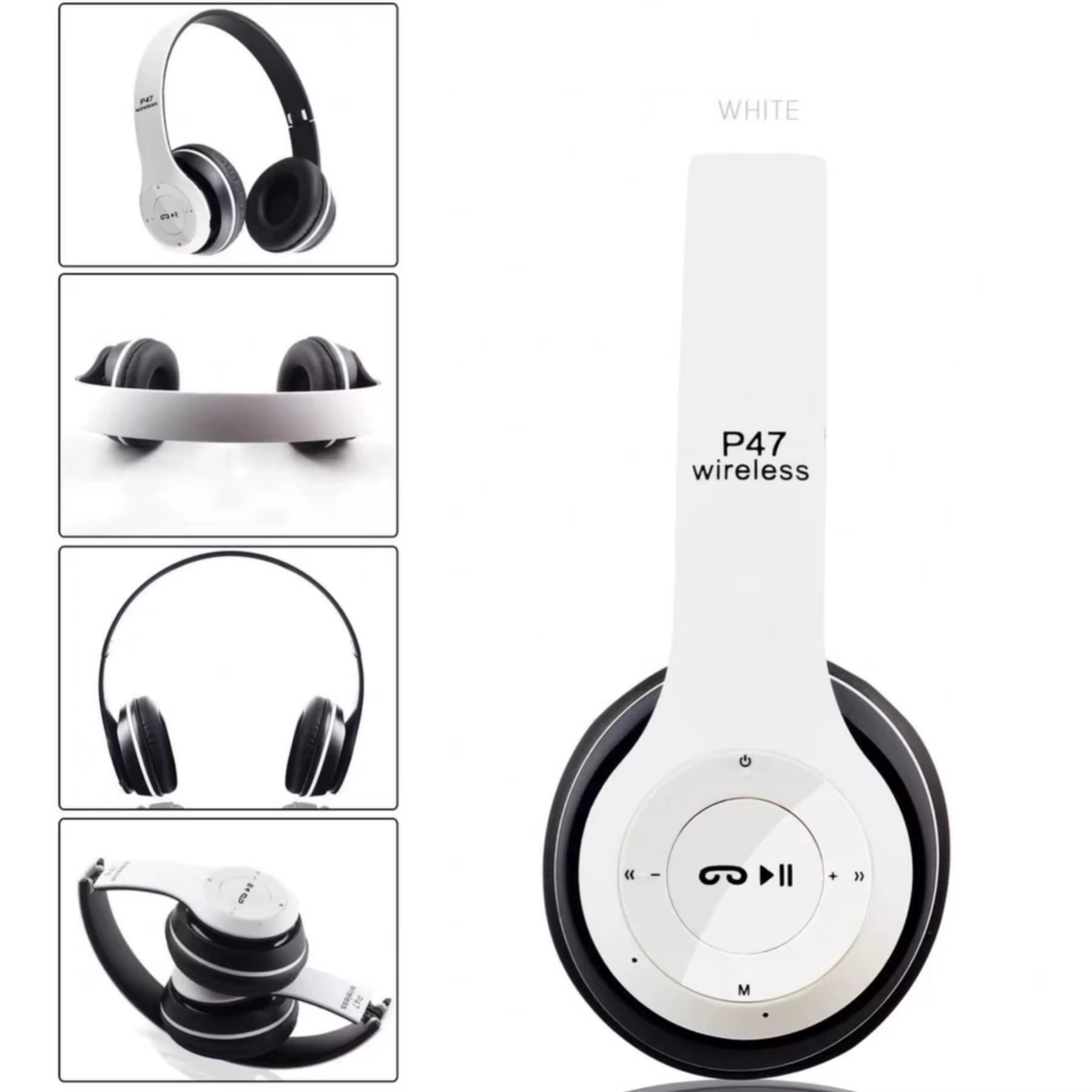 Headphone Bluetooth com Rádio FM e Bateria de Longa Duração - Chama Oficial
