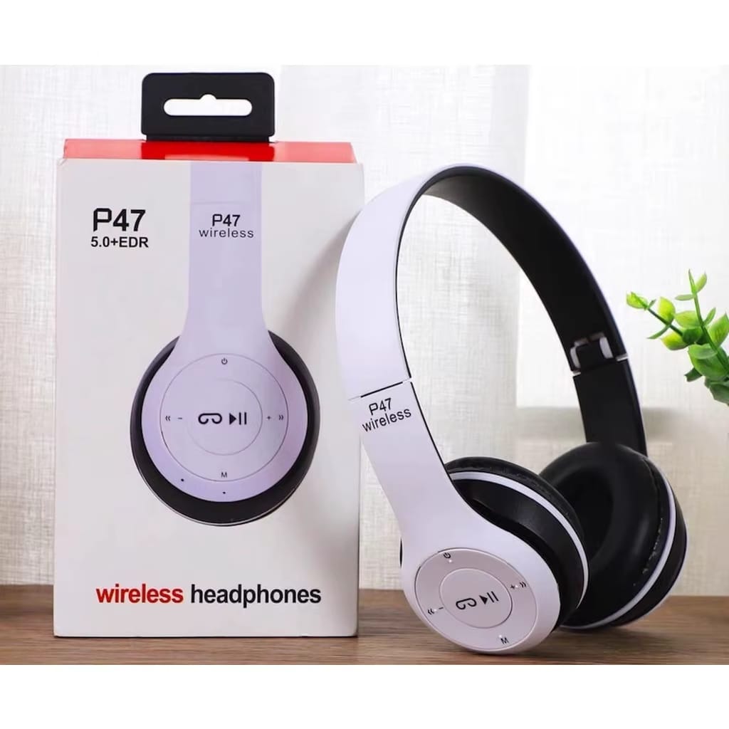 Headphone Bluetooth com Rádio FM e Bateria de Longa Duração - Chama Oficial