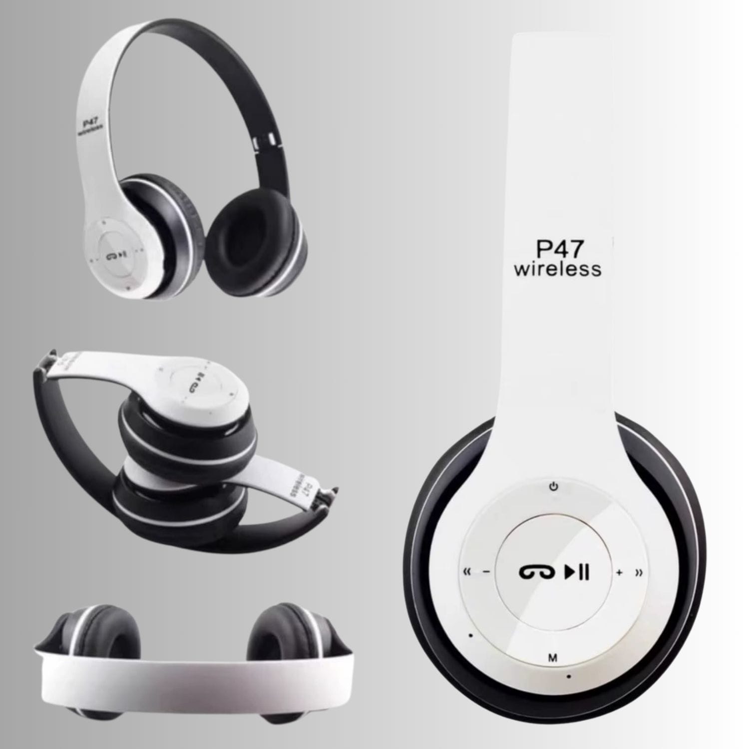 Headphone Bluetooth com Rádio FM e Bateria de Longa Duração - Chama Oficial