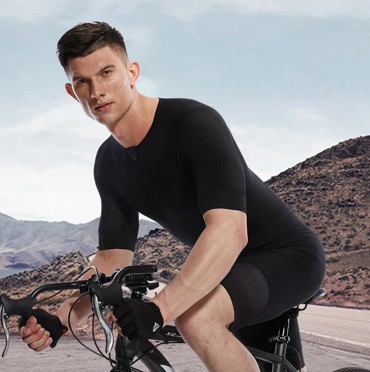 Luva Meio Dedo com Amortecimento em Gel para Academia e Ciclismo - Chama Oficial