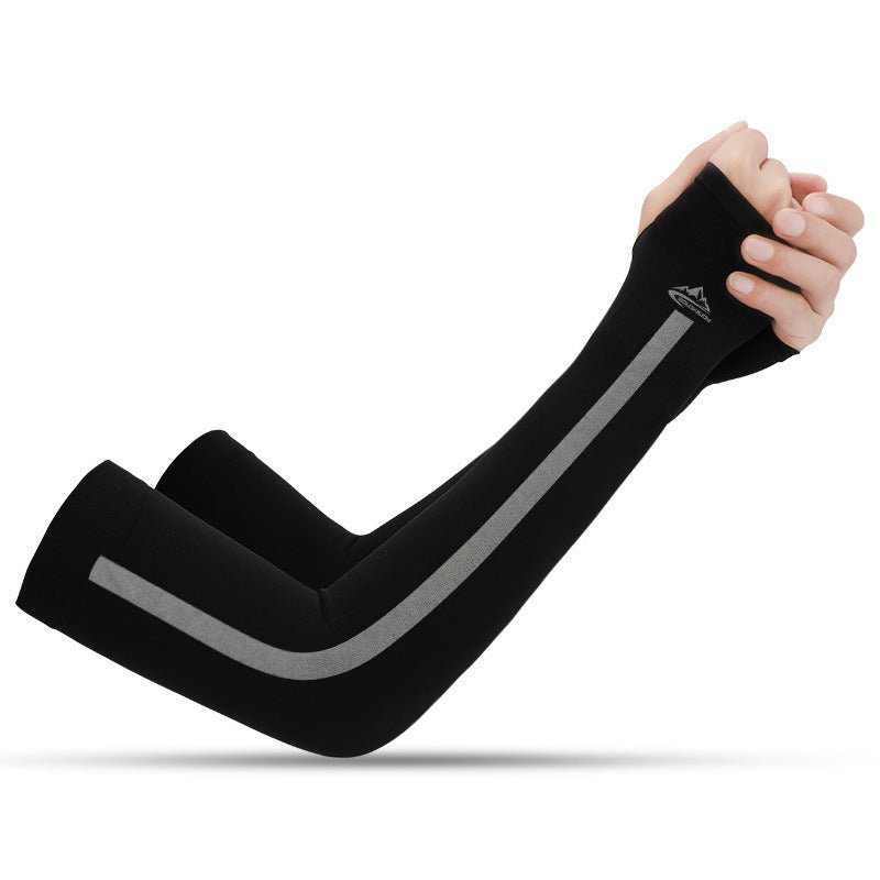 Manguito Unissex com Proteção Solar UV50+ para Esportes e Academia - Chama Oficial