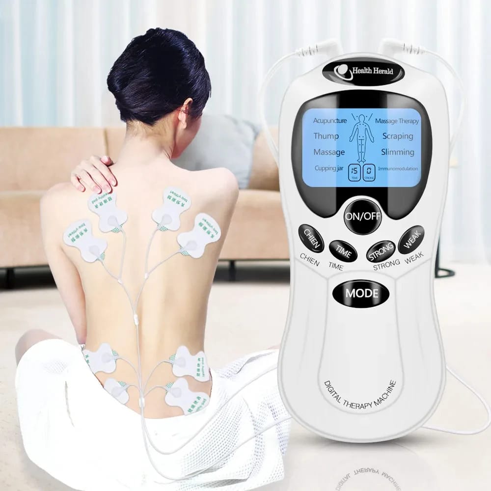 Massageador Elétrico Alívio e Relaxamento com Tecnologia de Pulsos - Chama Oficial