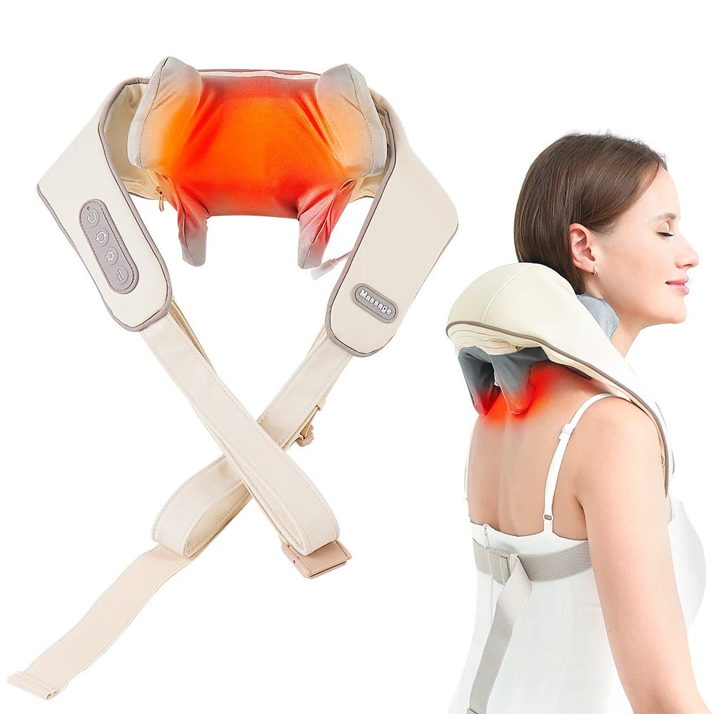 Massageador Elétrico com Terapia de Calor - Chama Oficial