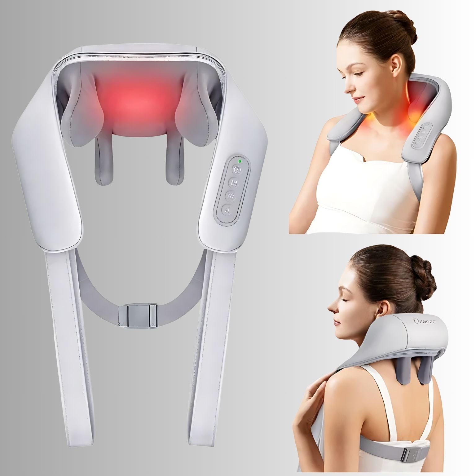 Massageador Elétrico com Terapia de Calor - Chama Oficial