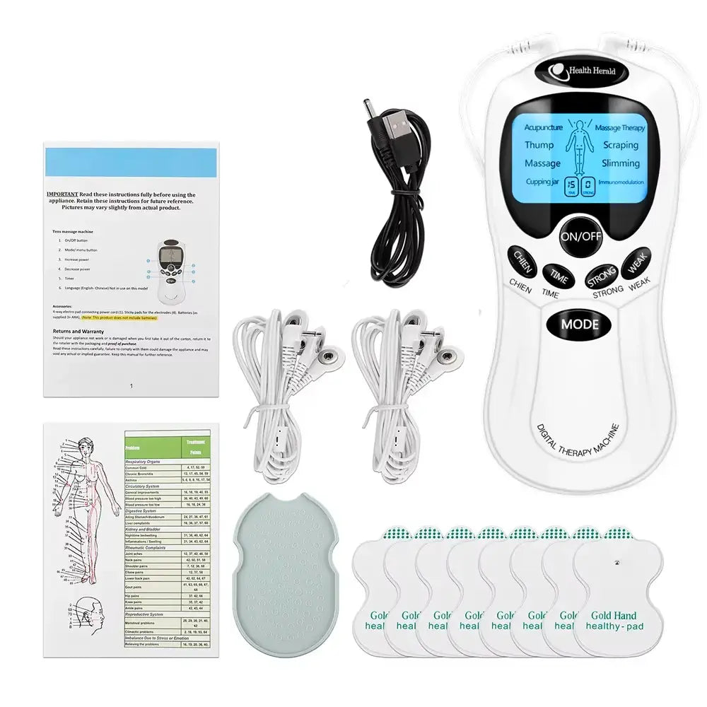Massageador Elétrico Alívio e Relaxamento com Tecnologia de Pulsos