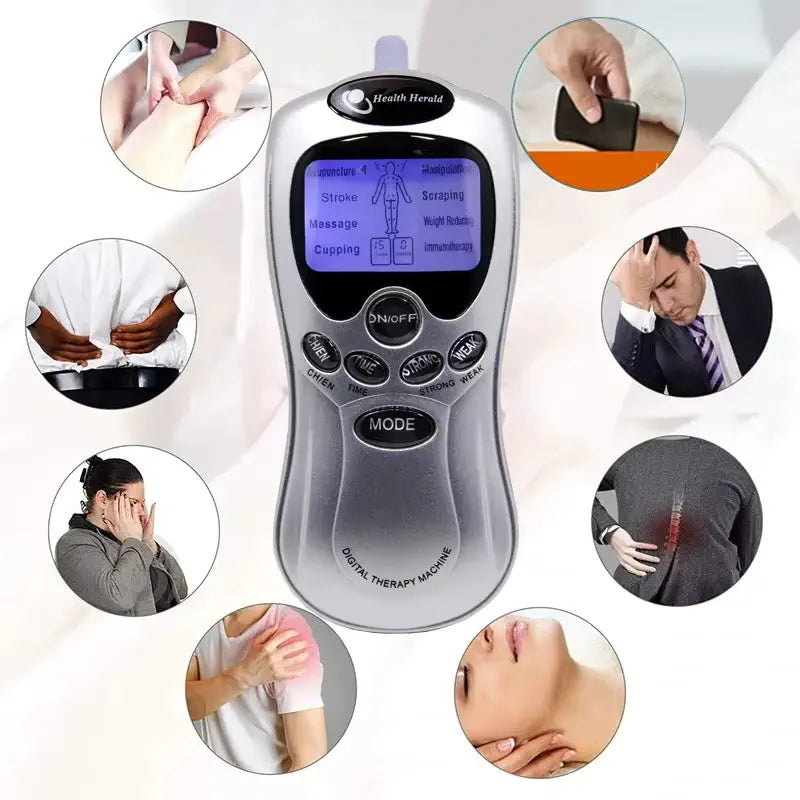 Massageador Elétrico Alívio e Relaxamento com Tecnologia de Pulsos
