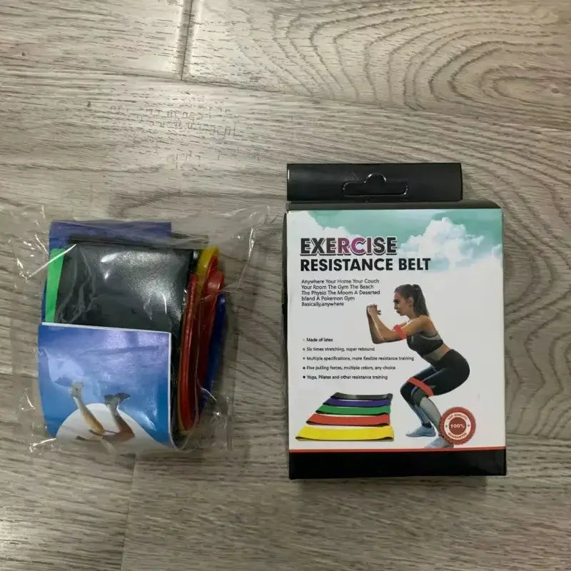 Mini Band 5 Níveis Resistência Treino Funcional em Casa e Academia