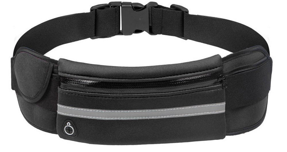Pochete Esportiva com Ajuste Personalizado, Porta-Garrafa e Resistência à Água - Chama Oficial