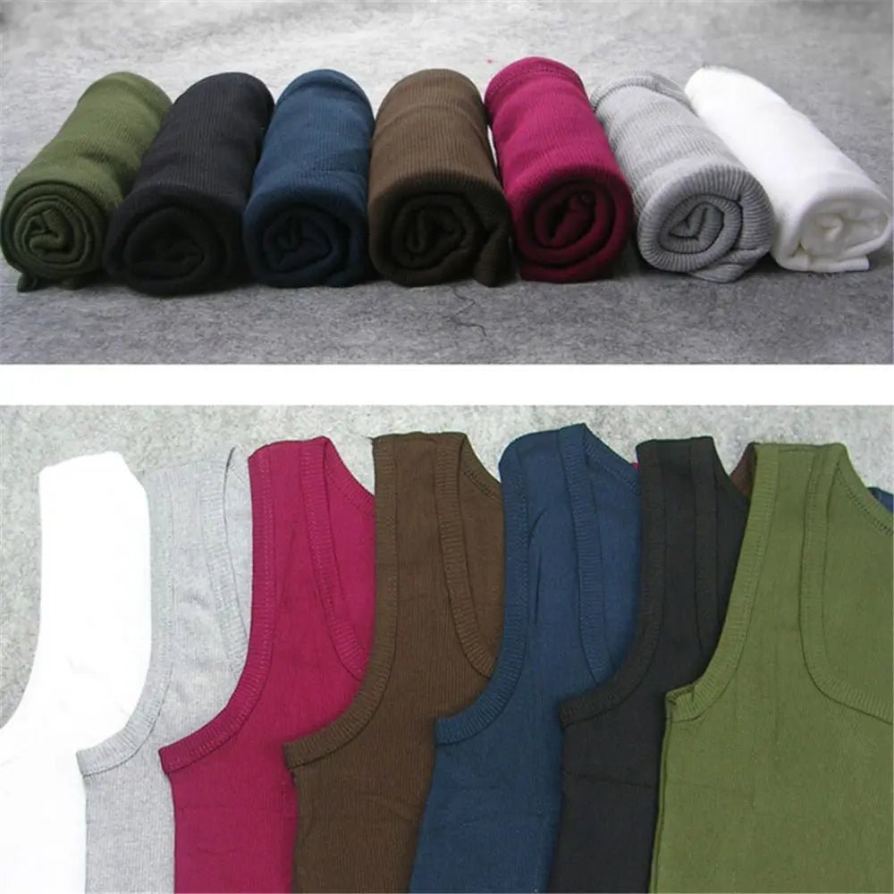 Regata Premium Masculina Slim Fit com Toque Macio - Chama Oficial