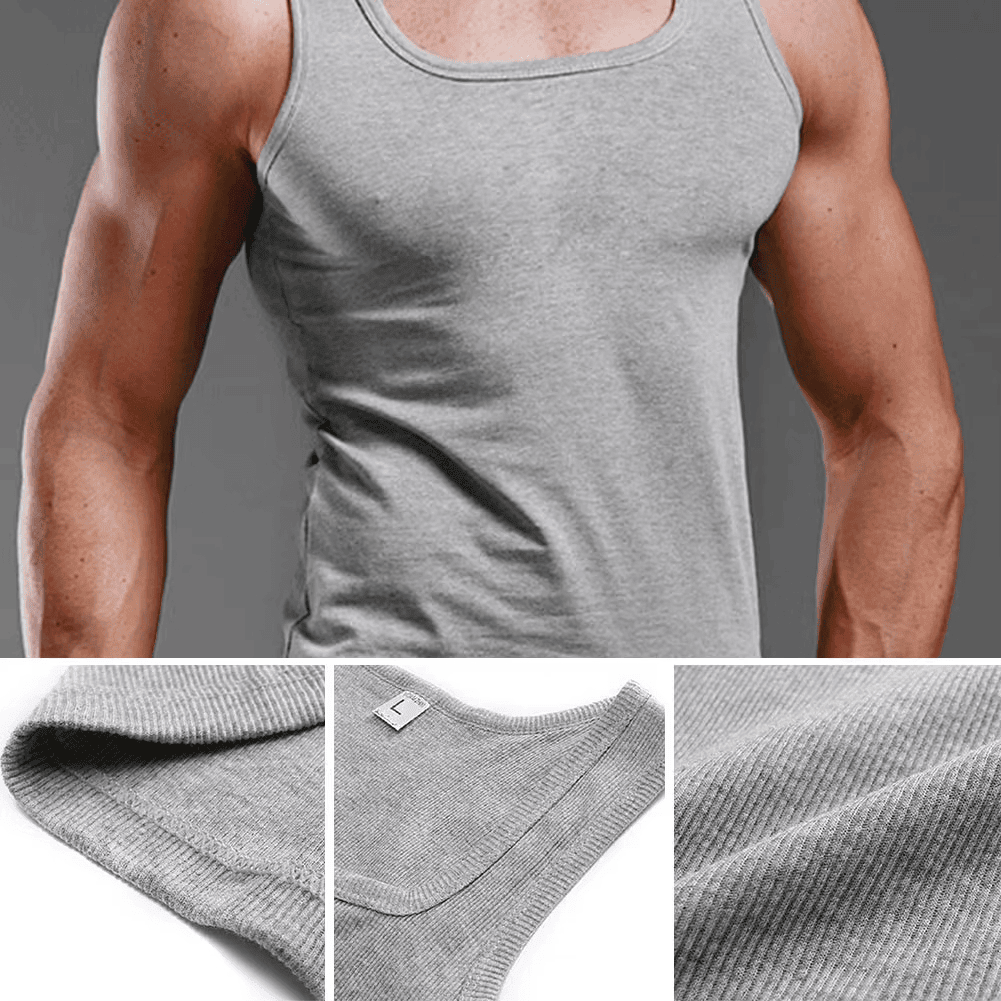Regata Premium Masculina Slim Fit com Toque Macio
