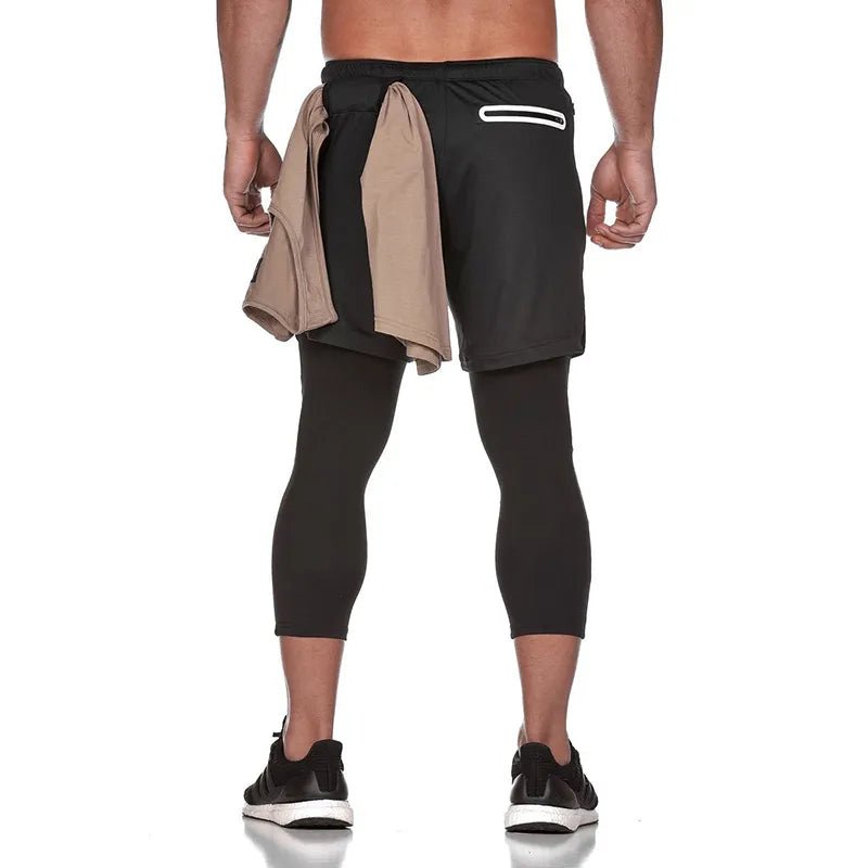 Shorts para Treino com Secagem Rápida - Chama Oficial