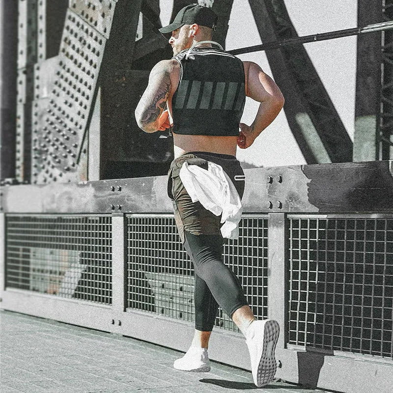 Shorts para Treino com Secagem Rápida - Chama Oficial