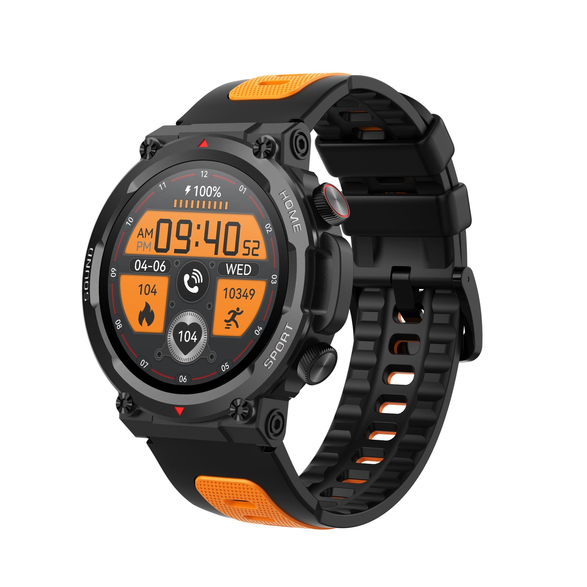 Smartwatch Premium com Tela Ultra HD e Monitoramento de Saúde - Chama Oficial