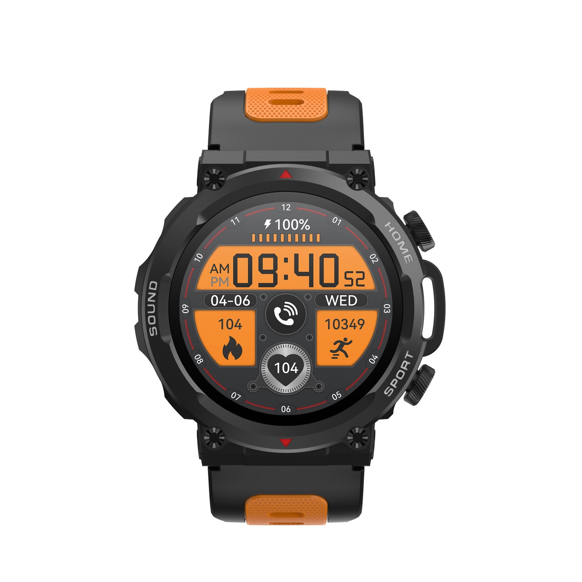 Smartwatch Premium com Tela Ultra HD e Monitoramento de Saúde - Chama Oficial