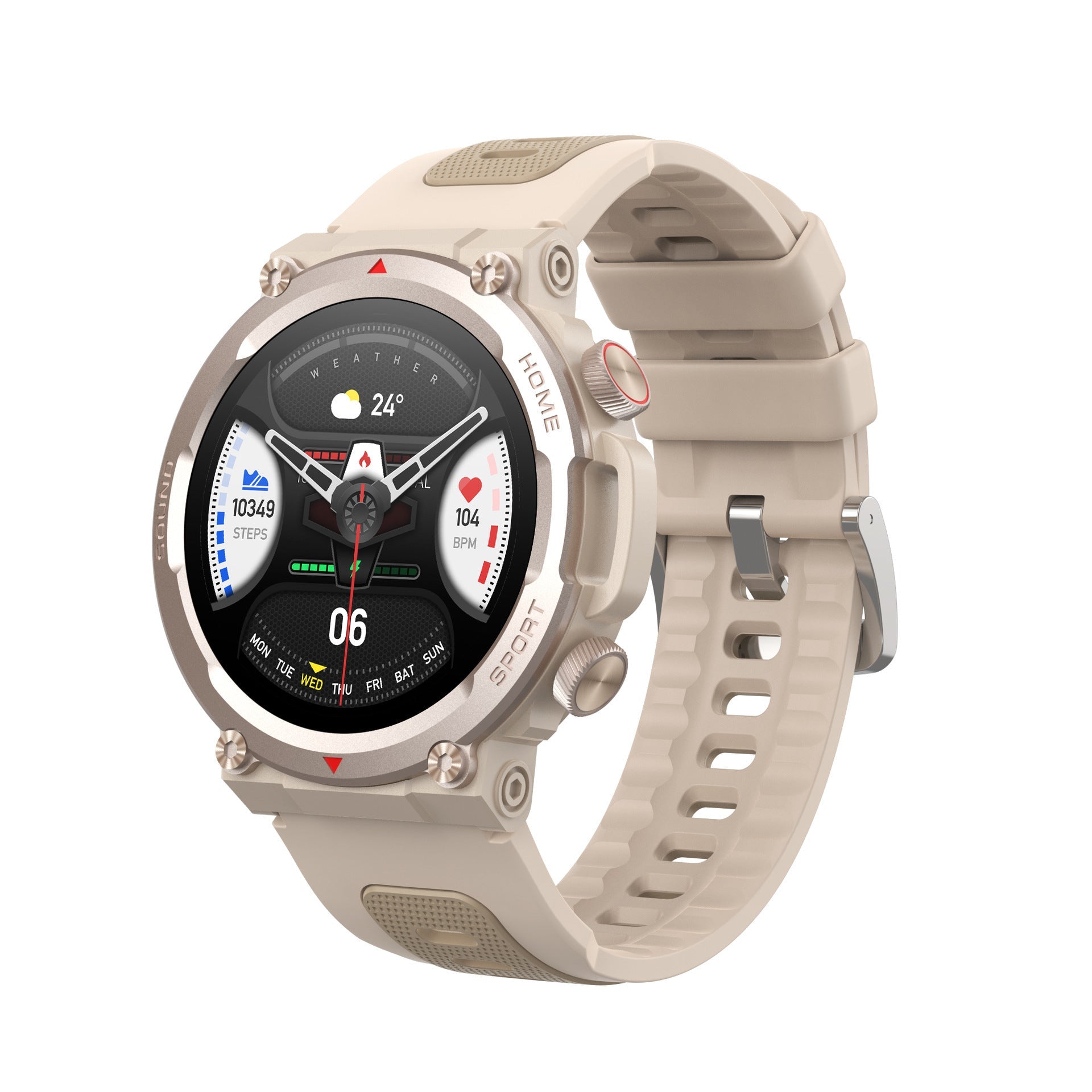Smartwatch Premium com Tela Ultra HD e Monitoramento de Saúde - Chama Oficial