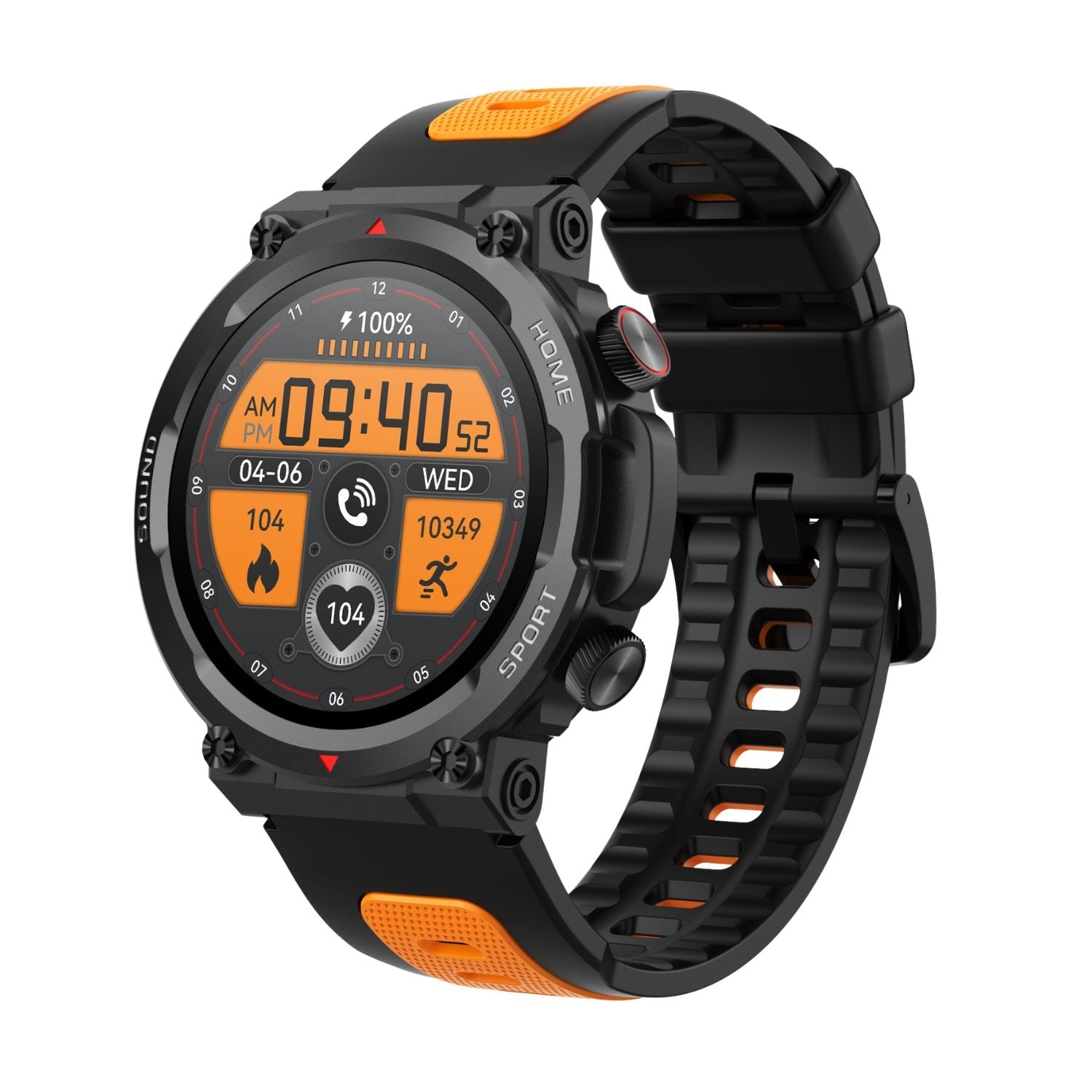 Smartwatch Premium com Tela Ultra HD e Monitoramento de Saúde - Chama Oficial