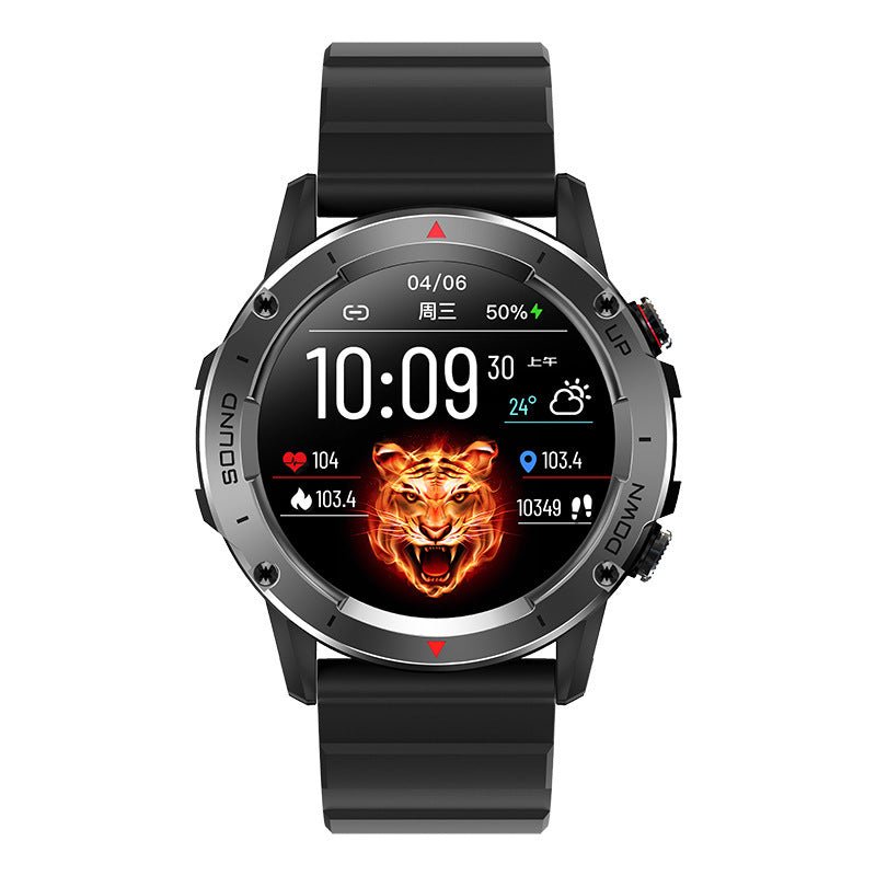 Smartwatch Resistente Militar | 1,39” HD | Chamadas Hi-Fi | Monitoramento de Saúde - Chama Oficial