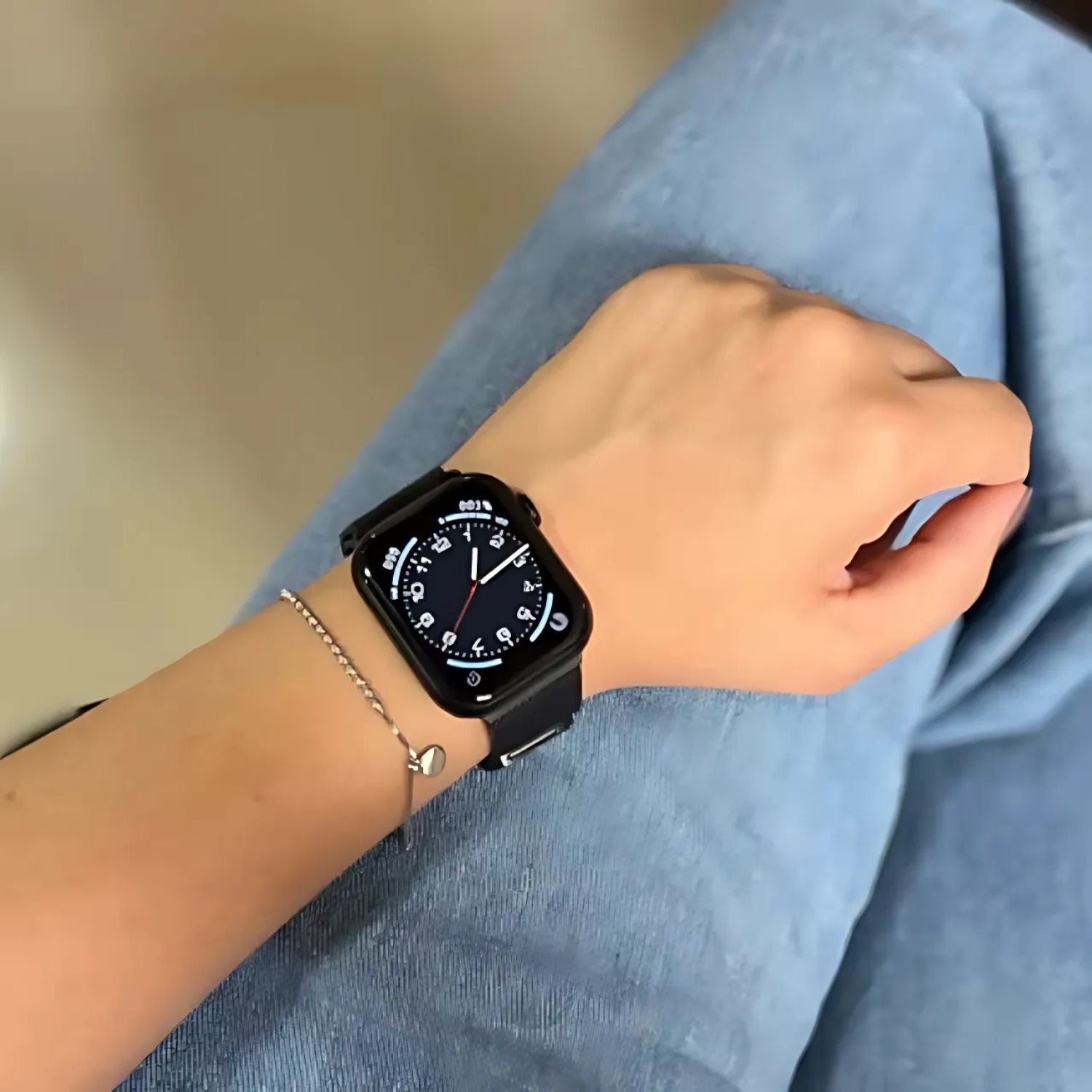 Smartwatch Tela AMOLED, Chamadas Bluetooth e Monitoramento Completo - Chama Oficial
