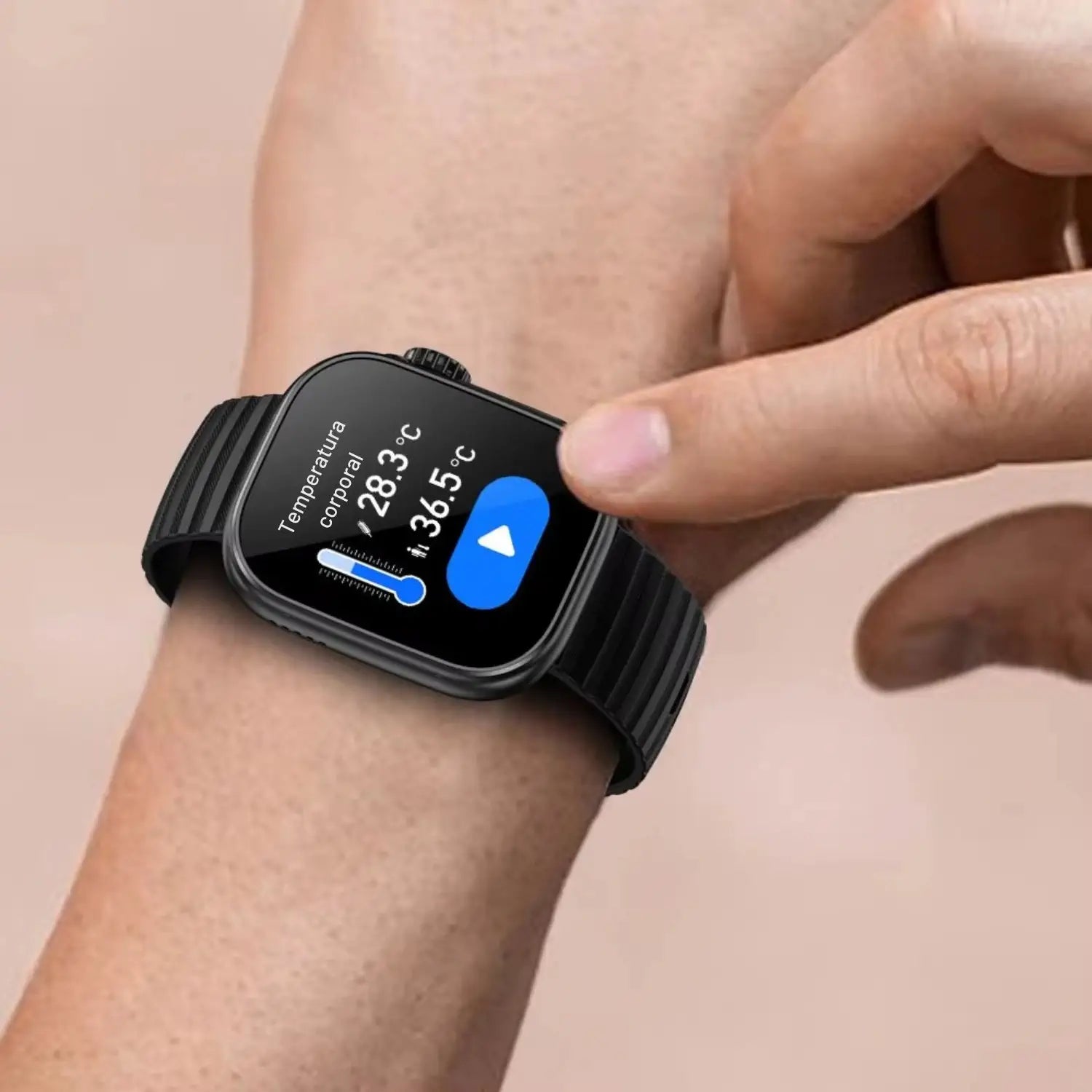 Smartwatch Tela AMOLED, Chamadas Bluetooth e Monitoramento Completo