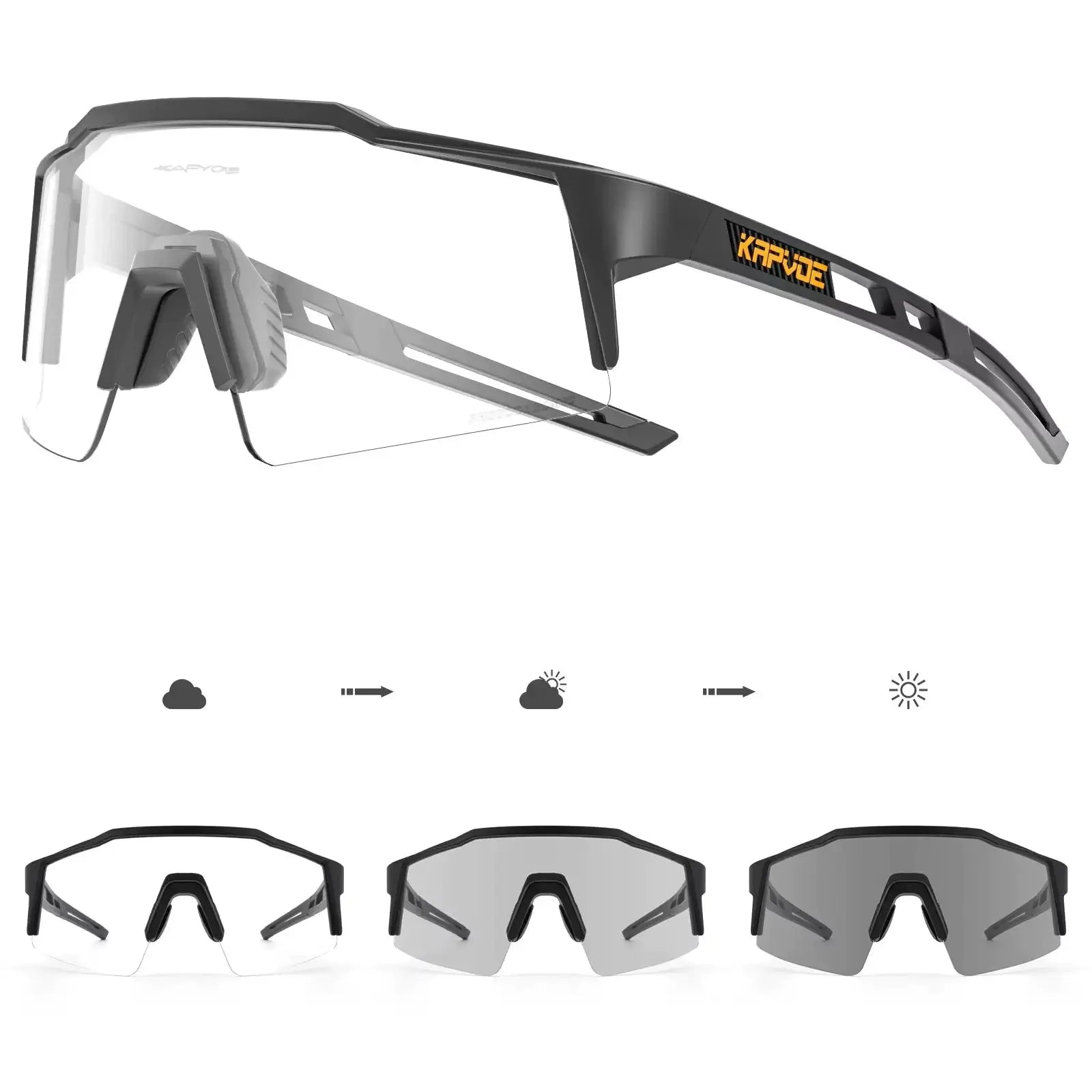Óculos Esportivos com Lentes Intercambiáveis, Proteção UV400 e Conforto Extremo - Chama Oficial