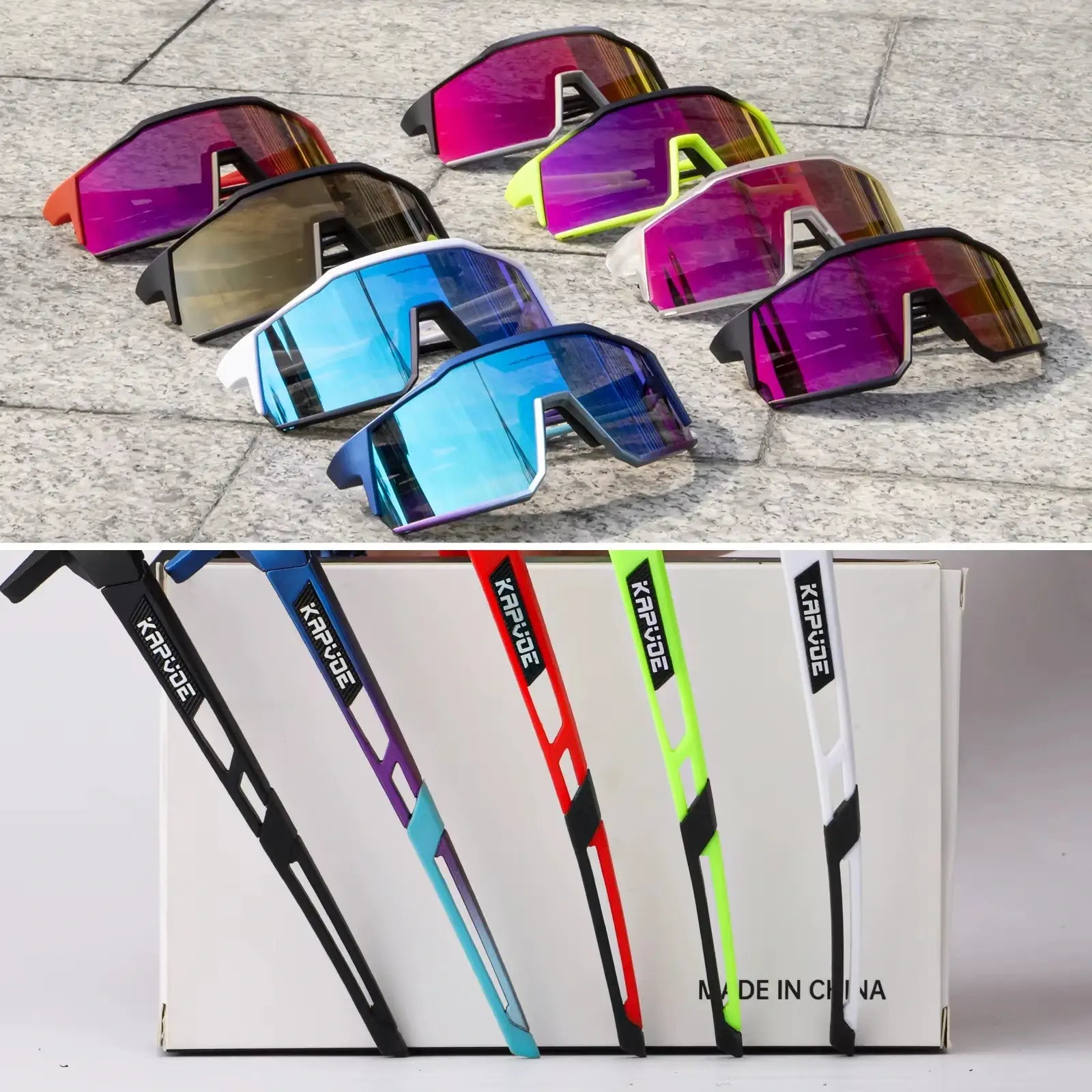 Óculos Esportivos com Lentes Intercambiáveis, Proteção UV400 e Conforto Extremo - Chama Oficial