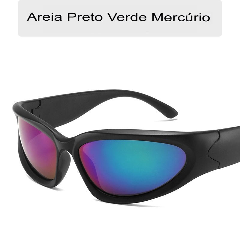 Óculos de Sol Esportivos Anti-UV para Dia a Dia, Corrida e Ciclismo - Chama Oficial