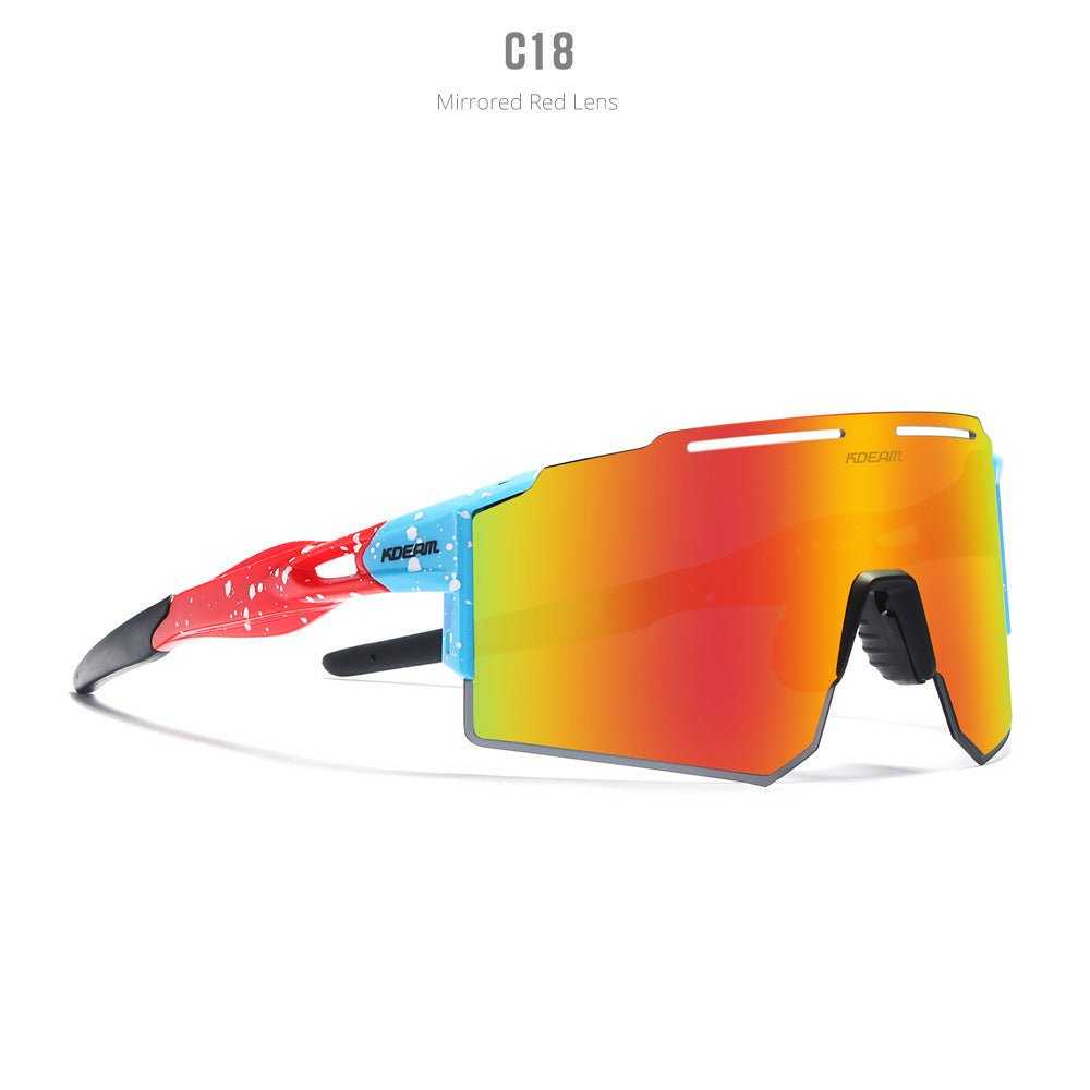Óculos de Sol Esportivos com Proteção UV para Atividades ao Ar Livre - Chama Oficial