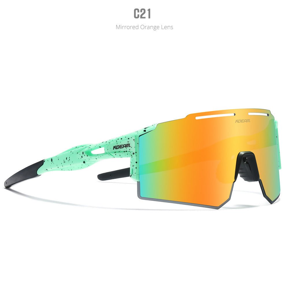 Óculos de Sol Esportivos com Proteção UV para Atividades ao Ar Livre - Chama Oficial